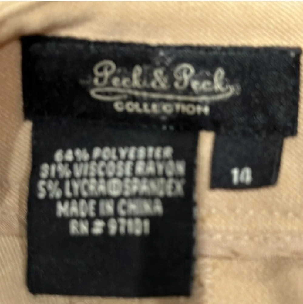 Peck & Peck Pants, size 14 - Picture 6 of 7